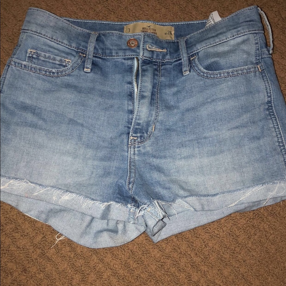 Hollister high rise short shorts